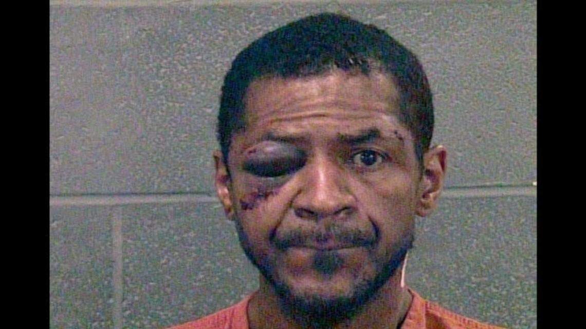 Bernard Eugene Laster, Jr., 42, of Oklahoma City, was arrested after he asked a disabled 62-year-old for a drink, then pulled out a gun and tried robbing him before the victim grabbed the gun and pistol-whipped the robber, police said.