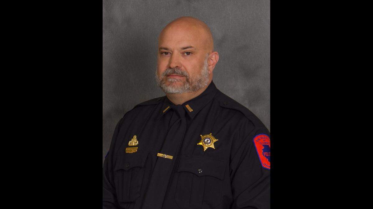 University of Illinois Police Department Lt. Aaron Landers died in an off-duty crash caused by a suspected intoxicated driver in Champaign, officials said. Photo from University of Illinois Police Department.