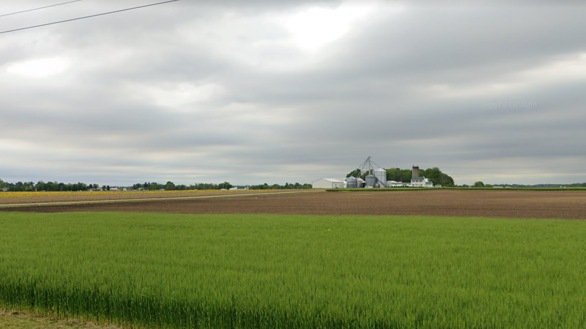 A pilot crashed a small plane into a field in Ohio, police said. He then paid a visit to a nearby home.