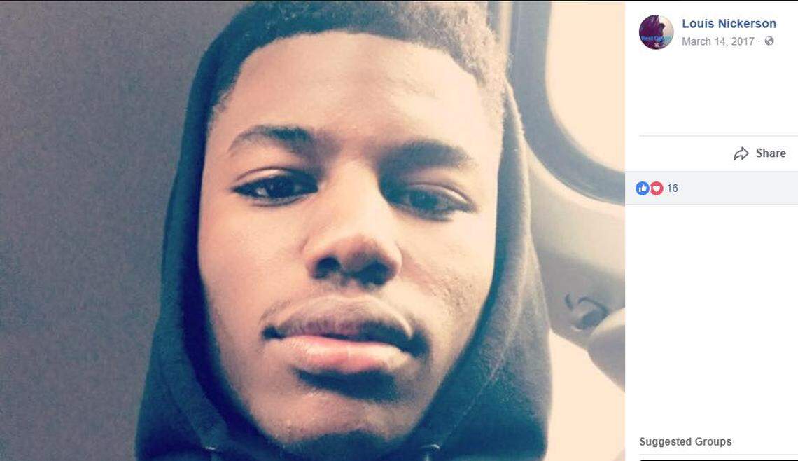 Police say Louis Nickerson, 19, shot his ex-girlfriend Clarissa Riojas to death inside an apartment, a week after she stopped taking his calls.