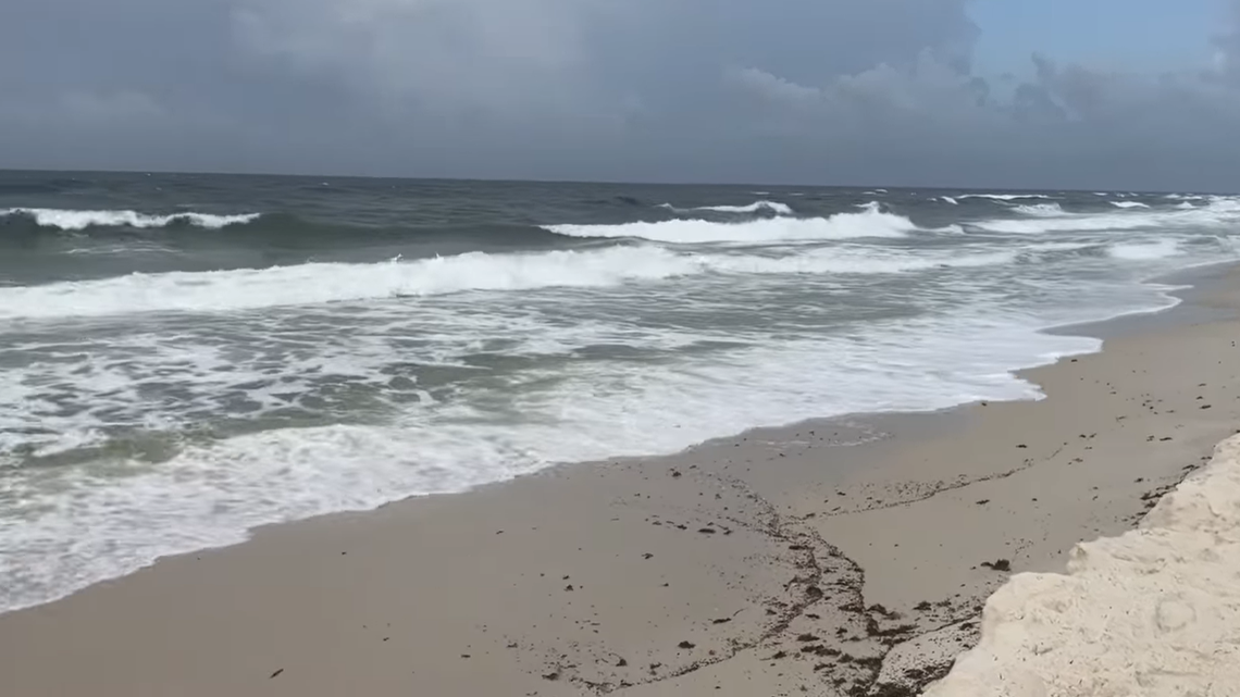 A 14-year-old was pulled away from the shore during a swim in high risk currents in Orange Beach, Alabama on May 21. The search for the teen continues.