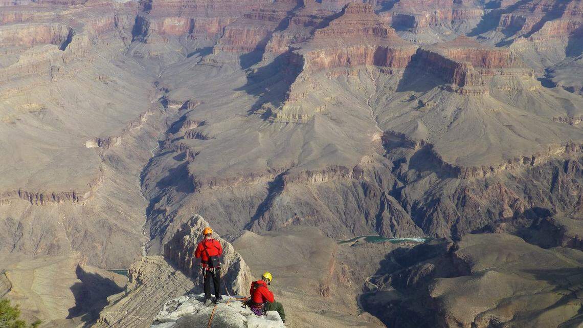 National Park Service officials found the body of a missing California woman 300 feet below the rim of a Grand Canyon overlook Tuesday, officials said.