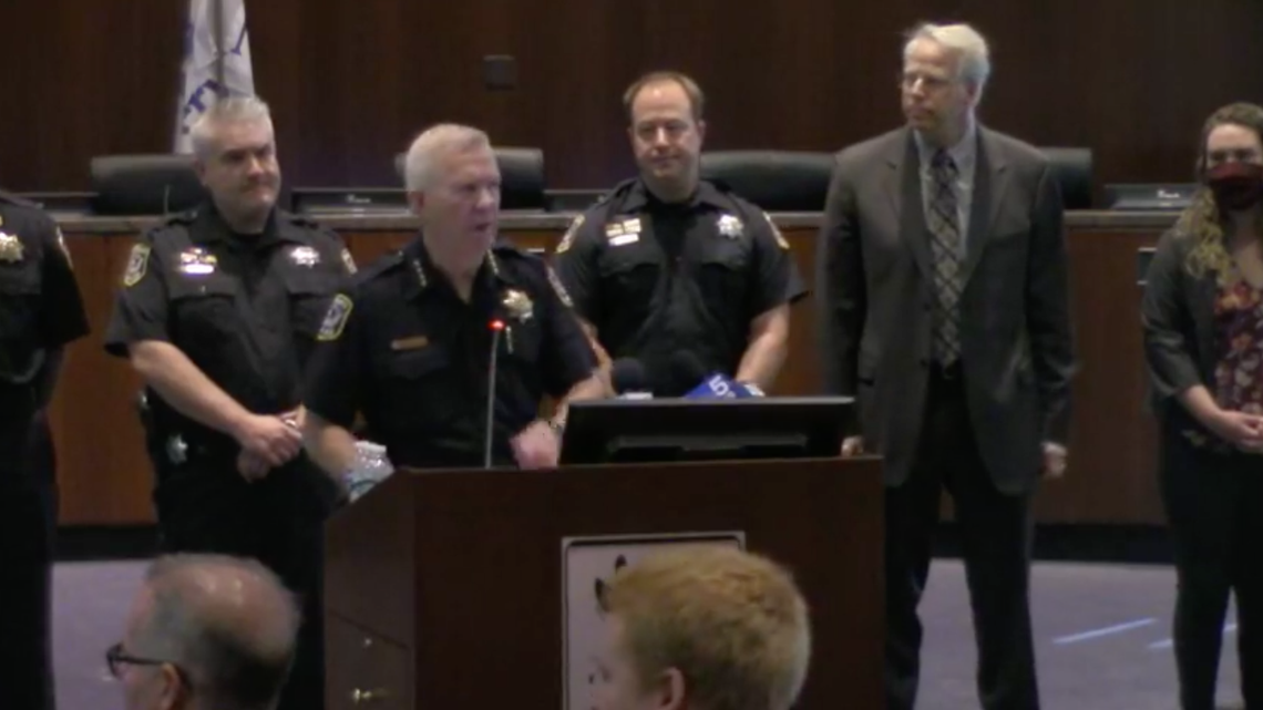 Barry Lee Whelpley of Mounds View, Minnesota, was charged with murder in the death of Julie Ann Hanson, a Naperville, Illinois, girl stabbed to death in 1972. Screengrab from Naperville Police Department on Facebook