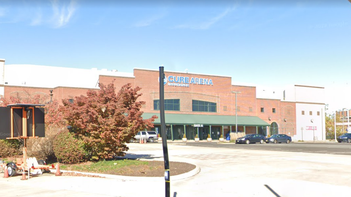 A 23-year-old man was fatally stabbed during a high school basketball game at the CURE Arena in Trenton, New Jersey, officials said.