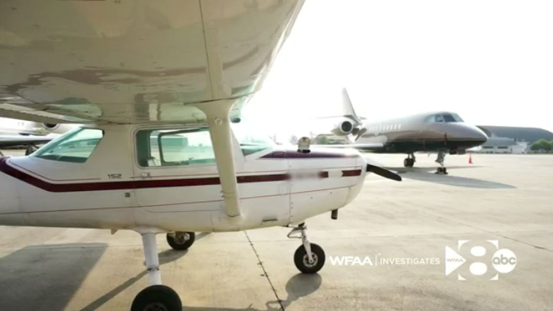 An investigation into thousands of planes registered in Onalaska, Texas, a town with no airport, revealed a cocaine trafficking conspiracy, authorities say. Screengrab from WFAA.