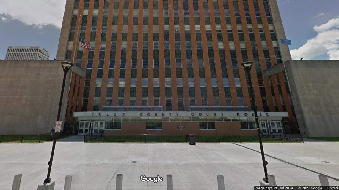 Randy Paul Shelby, an Oklahoma man accused of reporting a bomb threat to avoid a court hearing in Tulsa, was sentenced to a year in prison, authorities say. Screengrab from Google.