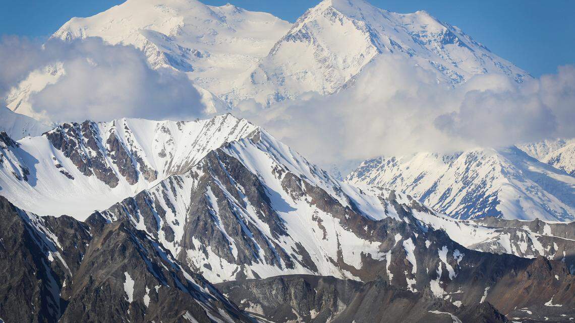 Denali seen from backcountry Unit 13 on June 14, 2019.