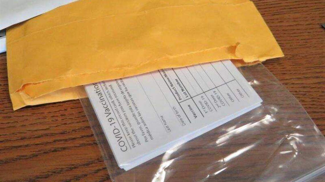 More than 3,000 counterfeit COVID-19 vaccinate cards were seized in Anchorage, Alaska, in a shipment from China, U.S. Customs and Border Protection said.