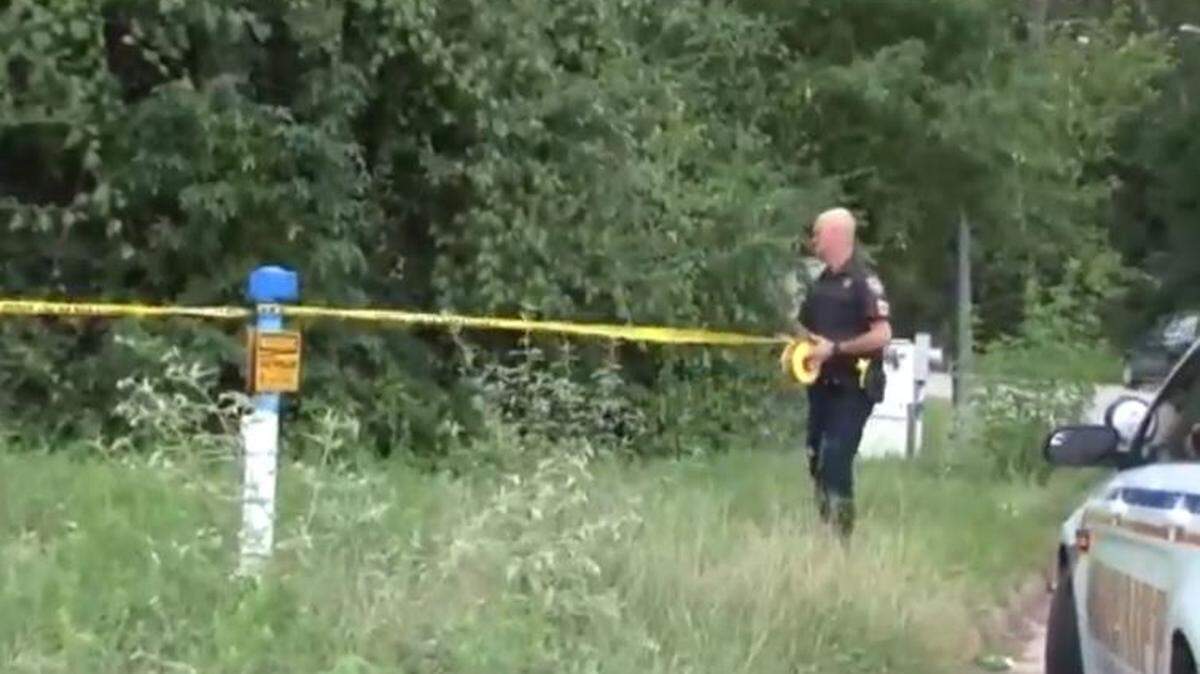 Harris County Sheriff’s investigators marked off the area where a 17-year-old mom said she found a baby, before an investigation revealed the baby was actually hers.