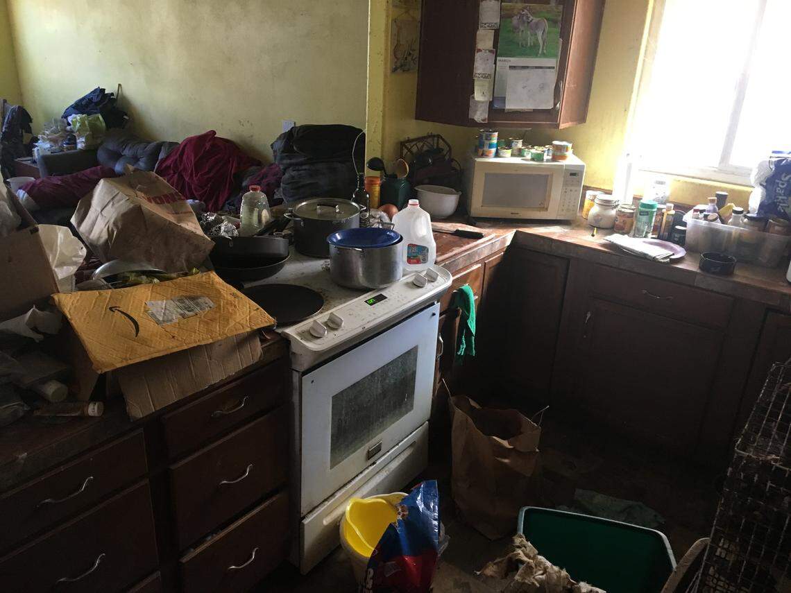 The residence, located on the 1200 block of Gregory Street in Ojai, has been tagged as “unlivable,” deputies said.