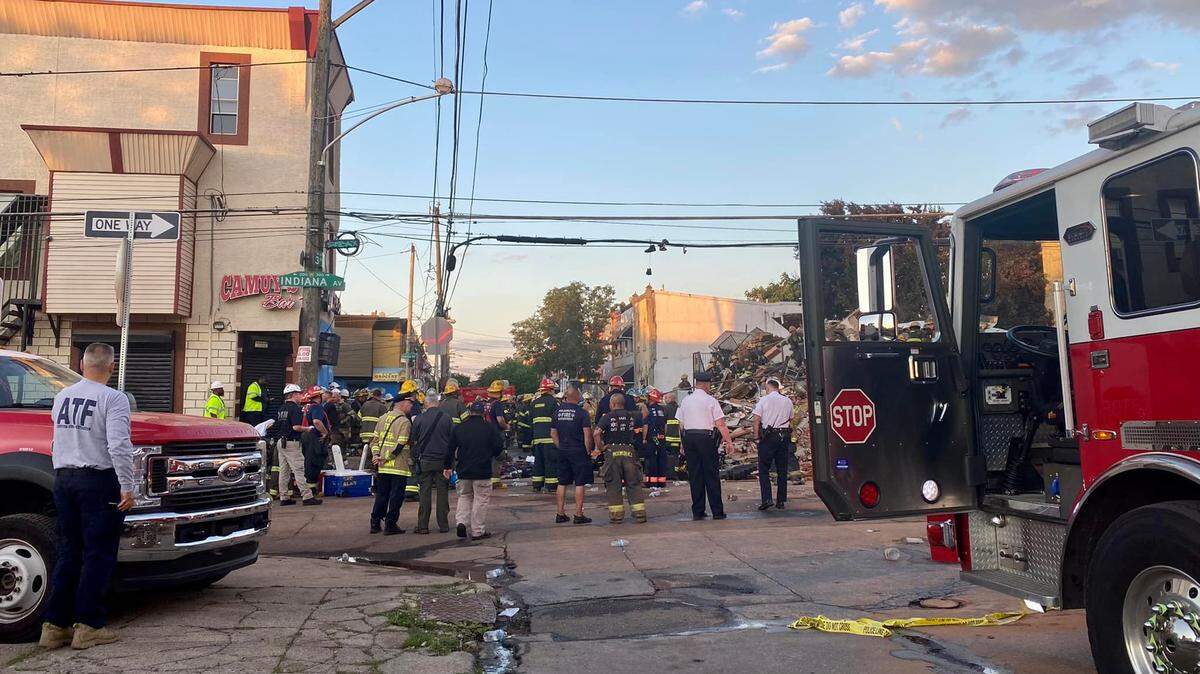 A three-story building burnt down in Philadelphia in June, killing one firefighter. Now, two men have been charged with intentionally setting the building ablaze, officials said.