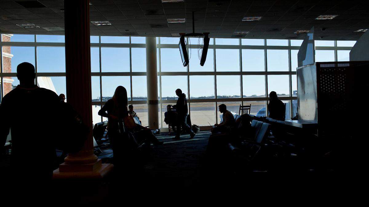 A member of an airline ground crew working at the Alabama airport died Saturday afternoon, Dec. 31, 2022, in an accident at the facility.