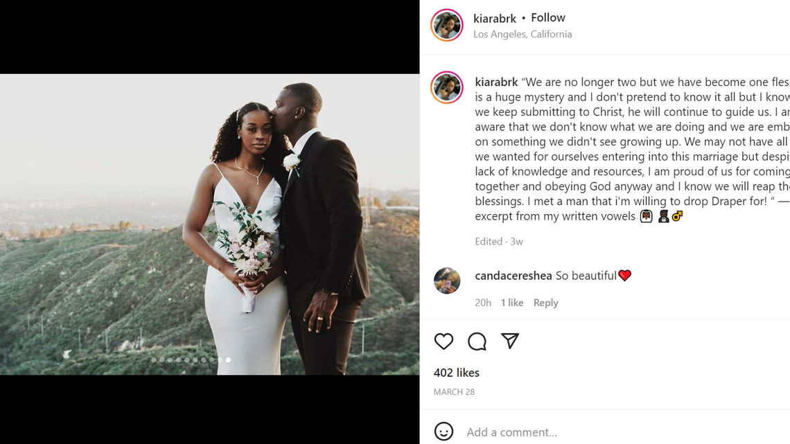 A California couple gained internet fame for pulling together a wedding ceremony on a tight budget.