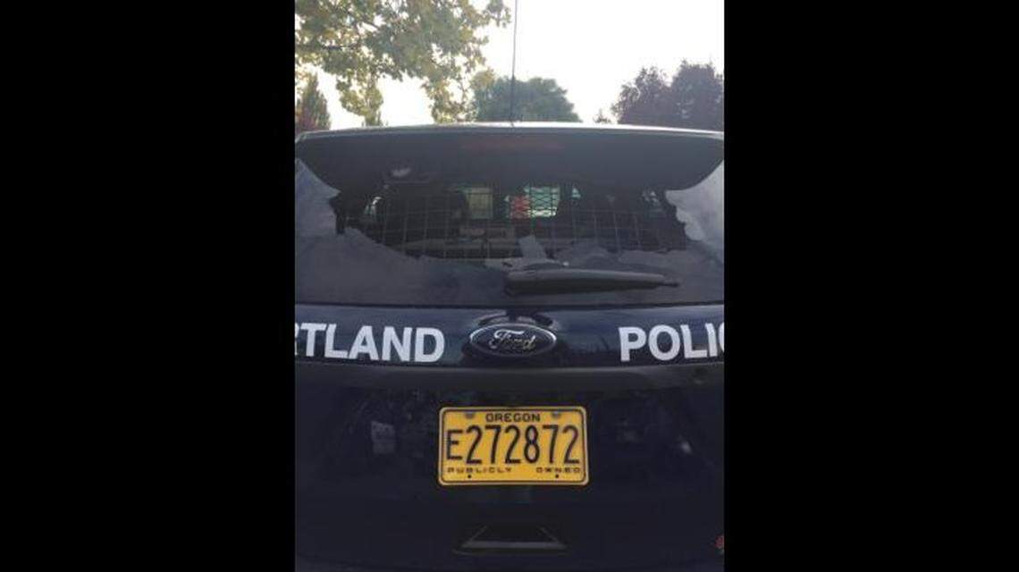 Police said two vehicles were impacted in the incident.