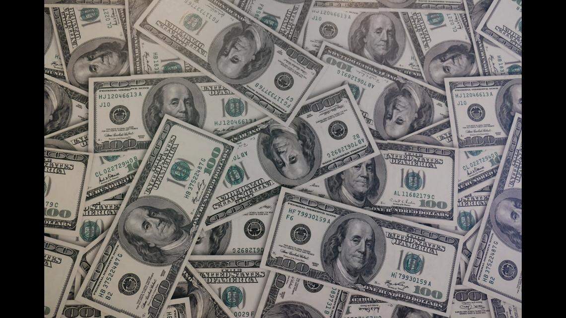 A lottery player jumped and almost broke the chair he was sitting in when he scratched off a ticket in South Carolina.