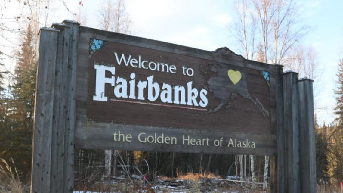 A newborn baby was found abandoned in a cardboard box in Fairbanks, Alaska, officials said.
