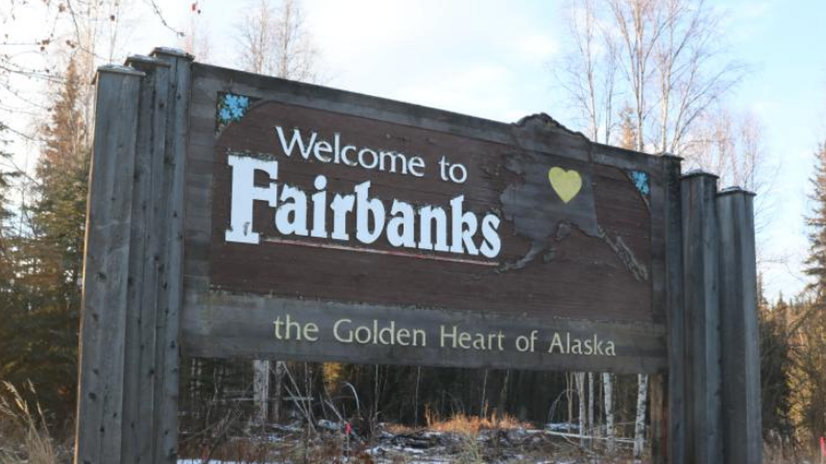 A newborn baby was found abandoned in a cardboard box in Fairbanks, Alaska, officials said.