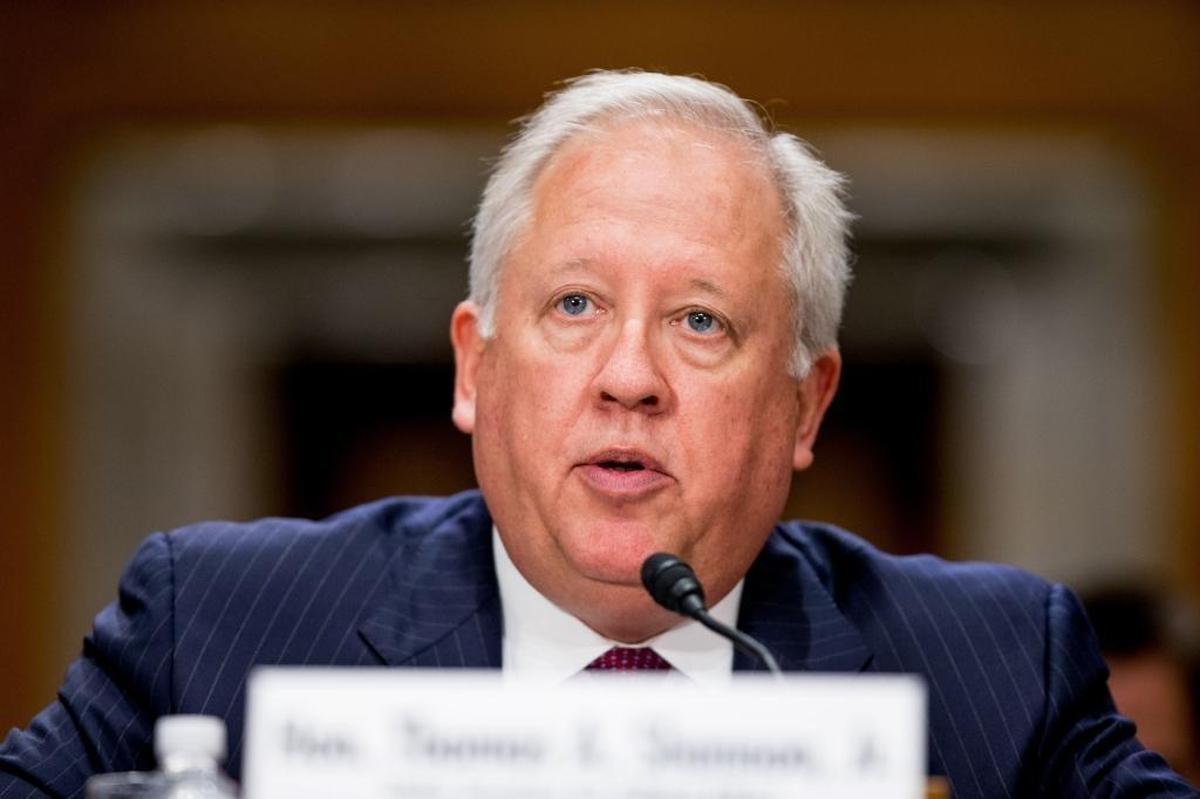 State Department Undersecretary for Political Affairs Thomas Shannon, Jr., testifies on Capitol Hill in Washington, Tuesday, April 5, 2016. Shannon has found himself at the center of a philosophical battle over Venezuela between the White House and State Department.