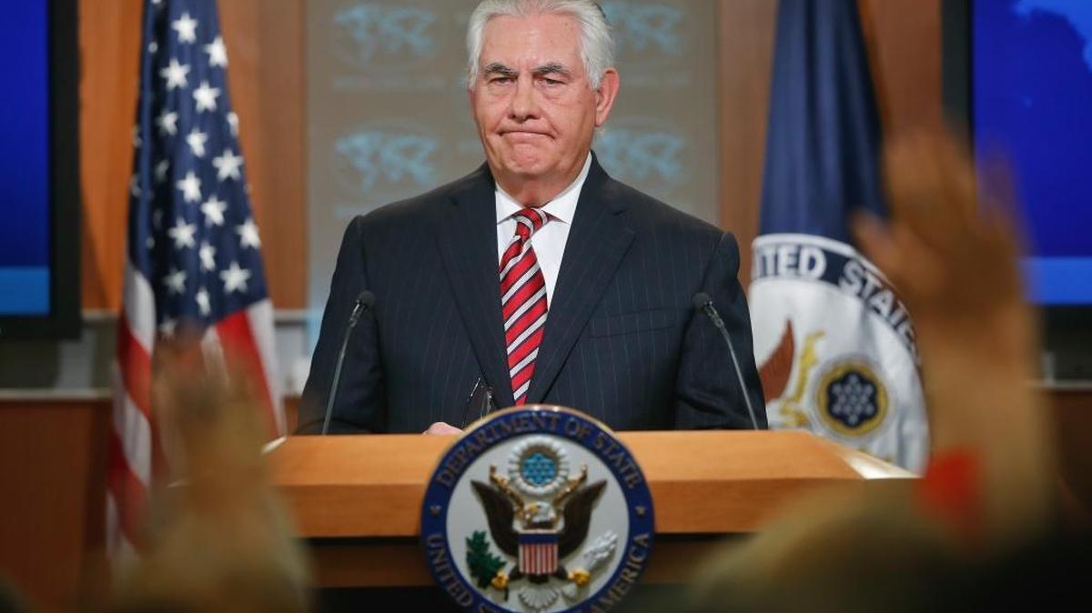 Secretary of State Rex Tillerson 