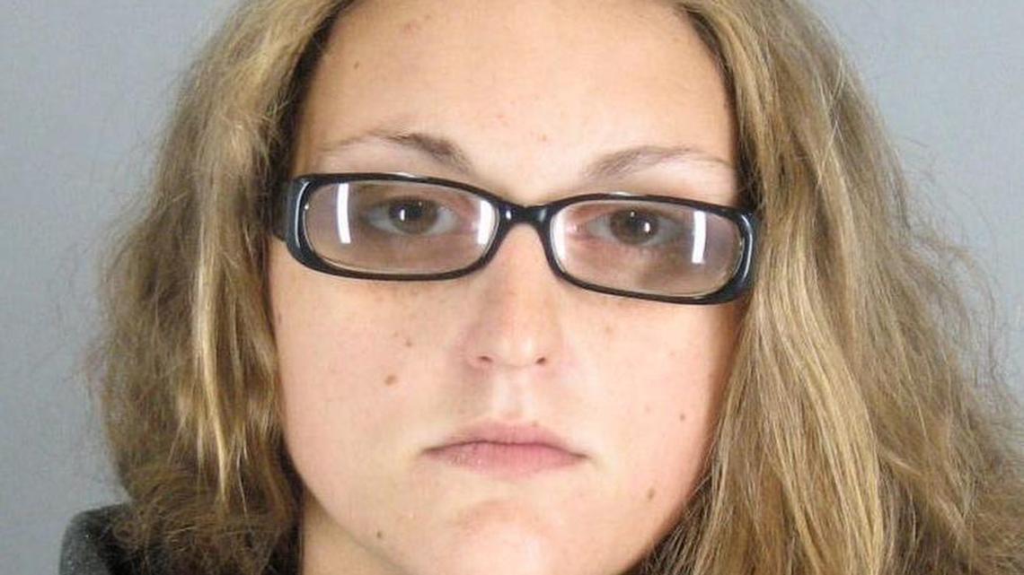 Sarah Lockner, seen in a photo released Sept. 13, 2017, by the San Mateo County, Calif., Sheriff’s Office, is charged with attempted murder after she was arrested on suspicion of trying to flush her newborn baby down a toilet at the McDonald’s where she worked on Sept. 4, 2017, prosecutors said.