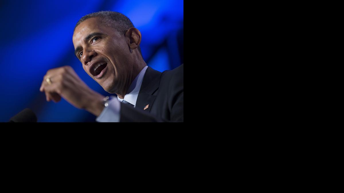 
President Barack Obama speaks in Washington. Obama will call on the Department of Labor to develop a rule that would require retirement advisers to abide by a “fiduciary” standard -- mandating that they put their clients’ interest ahead of making a profit.
