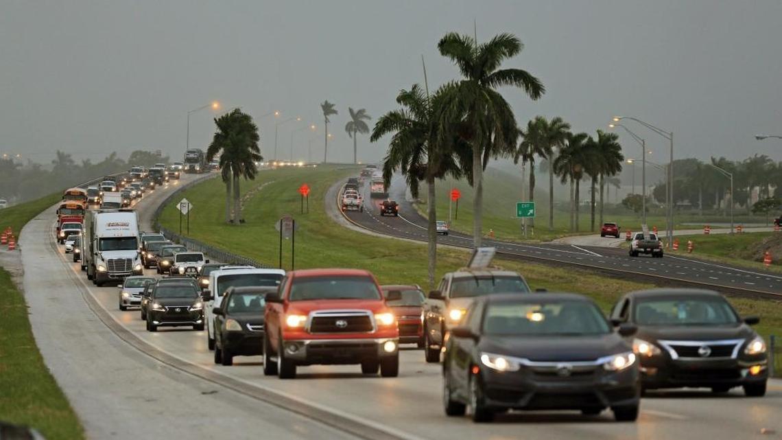 All of the cars that fled Florida in advance of Hurricane Irma will need to return home now. But law enforcement urges patience, as the extent of the damage from the storm is assessed.