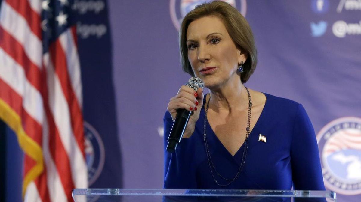 
Carly Fiorina.
