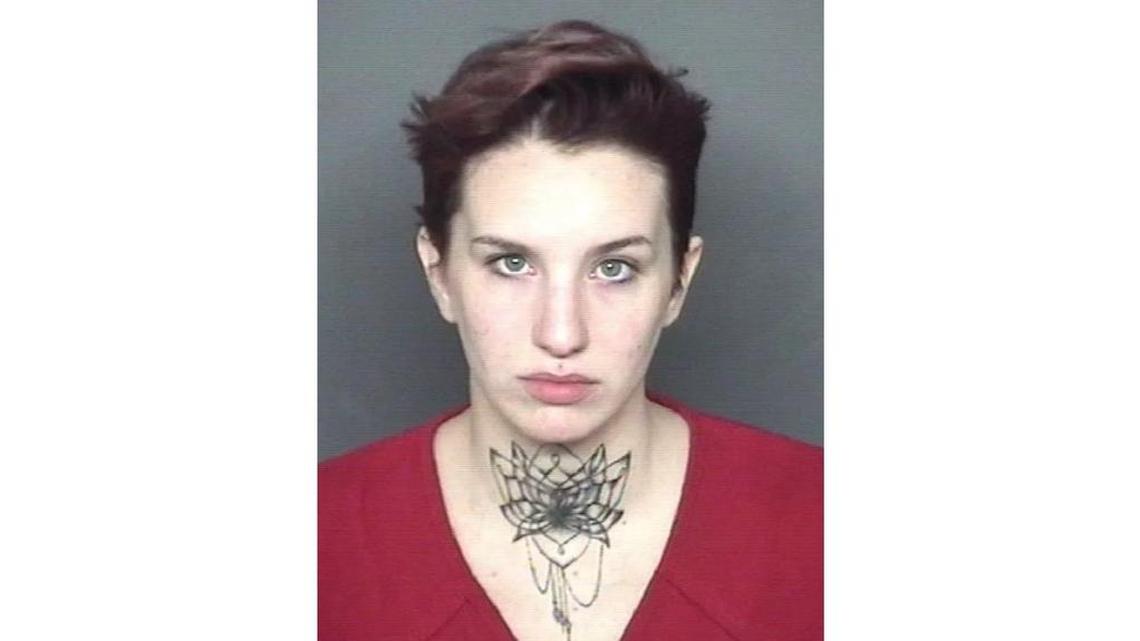 Police said they had to pull Indiana mother Natalie Onay out of her car. She allegedly passed out from using heroin.
