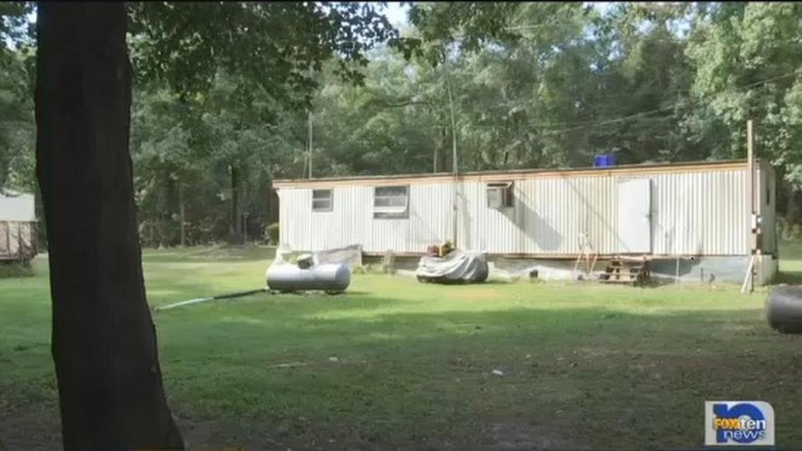 Nathanial Johnson was tired of people breaking into his mobile home in Leroy, Alabama.