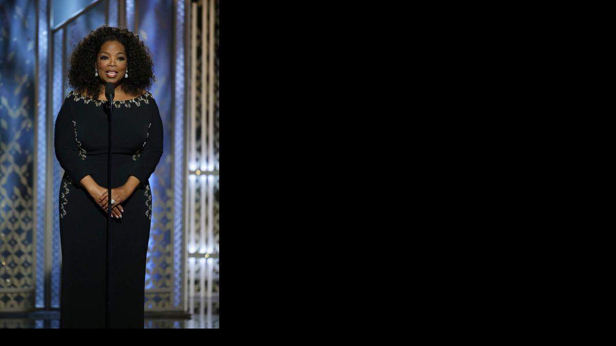
Oprah Winfrey, seen here at the Golden Globe Awards, will march in Selma Sunday afternoon in honor of Martin Luther King Jr.’s birthday. 
