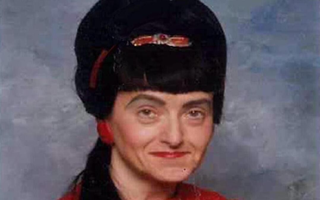 Maquies Bentley was best known for her jet-black hair — always in an updo with a barrette bow coordinated to her outfit.