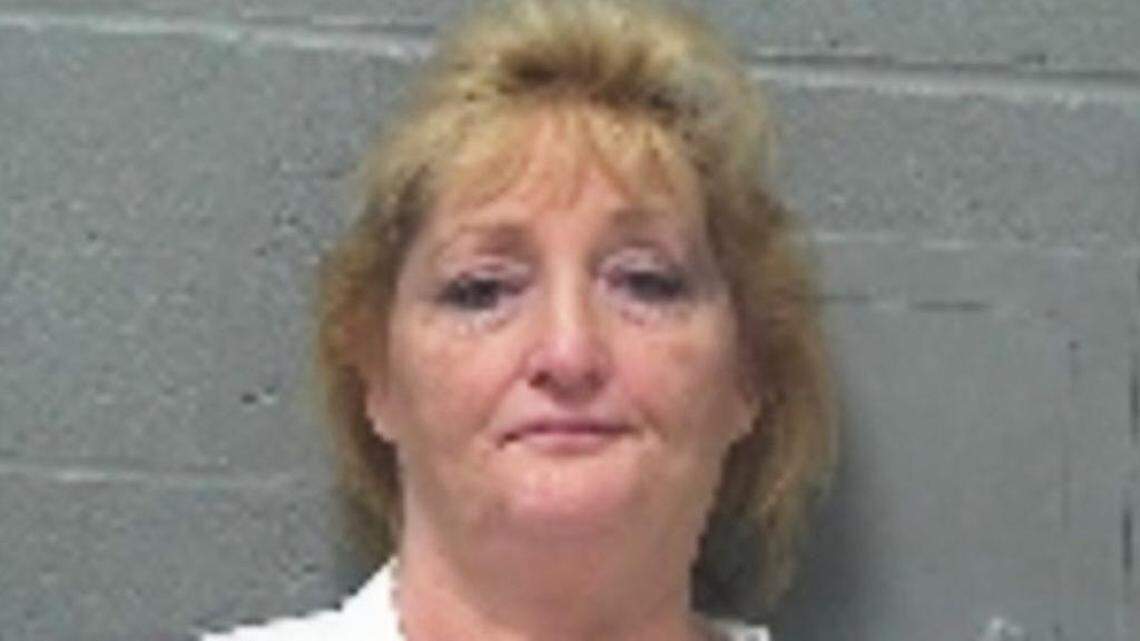 Ladonna Hughett, 54, of Mansfield, Ohio, was arrested over the weekend after allegedly making lewd comments to the Easter Bunny in a city park.