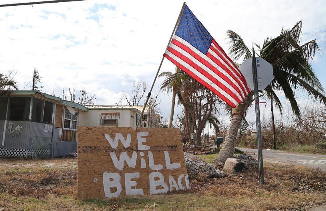 In September, homeowners in Big Pine vowed to rebuild. But while parts of the Upper Keys and Key West have recovered, the hardest hits areas are struggling with some residents still living in FEMA trailers.