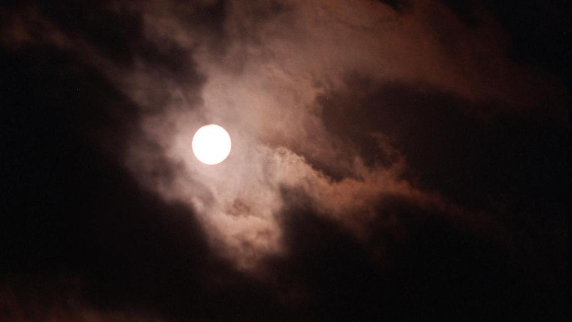 Blue Moon over Miami.