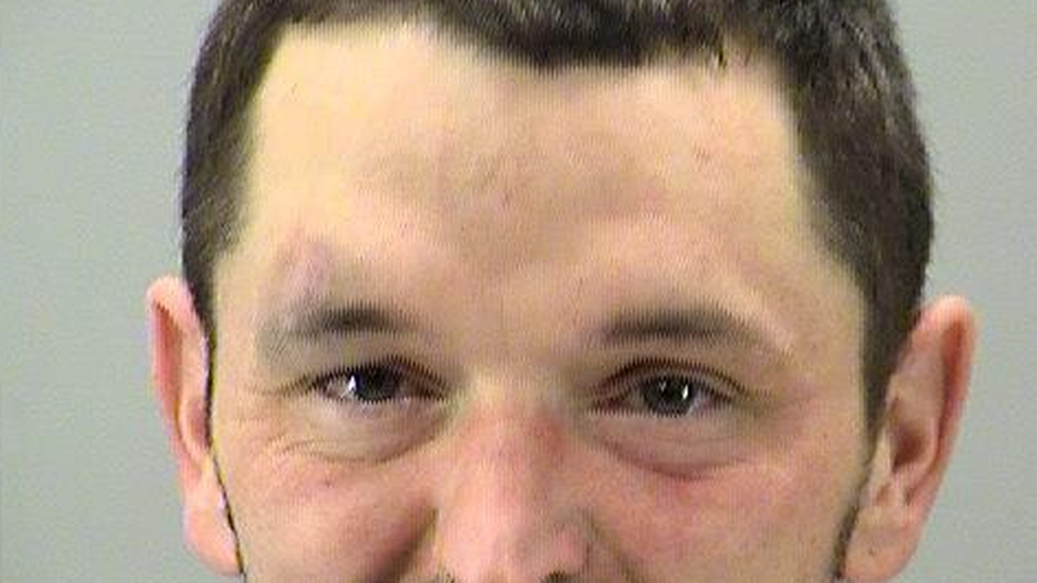 Michael Henson, 35, was charged with two counts of public indecency.