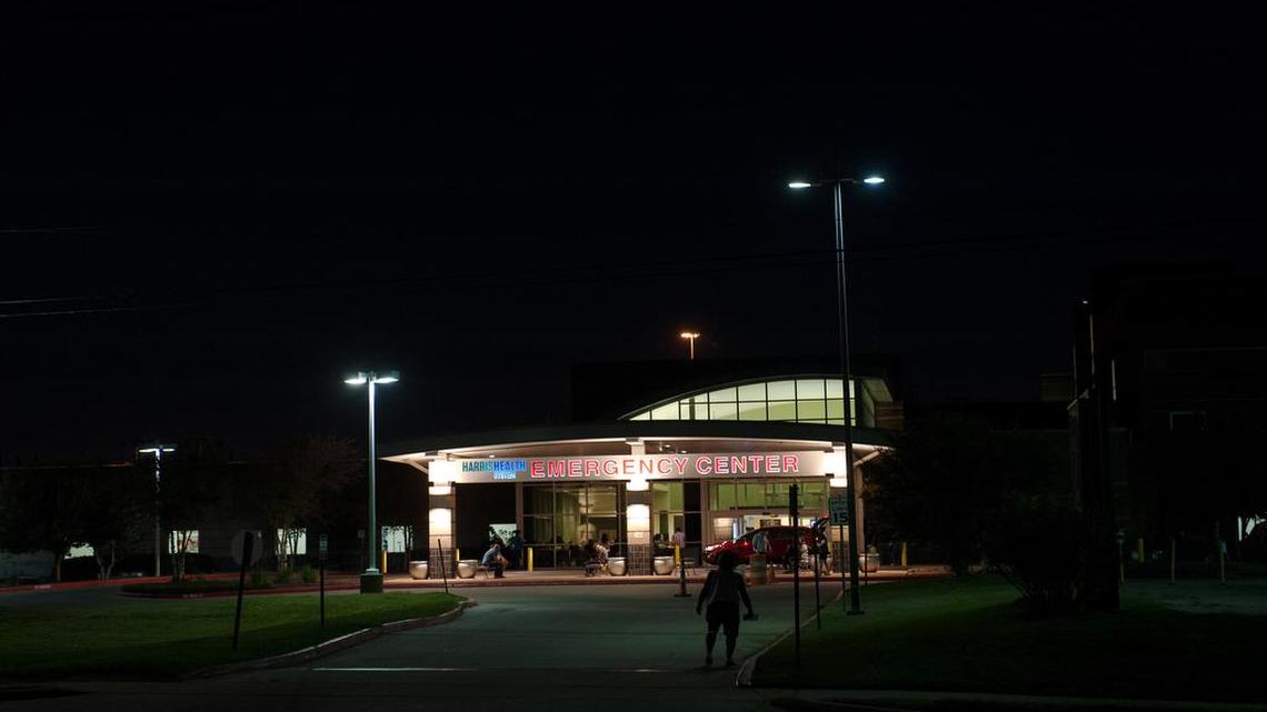 Lyndon B. Johnson Hospital in Houston, where Wilma Jean Ellis, after being rescued twice, arrived in a body bag, is pictured on Sept. 7, 2017. Ellis, a Houston great-grandmother, was put on a rescue boat during Hurricane Harvey. That much is known. But how she got off, was rescued a second time, and then ended up in the morgue is one of Hurricane Harvey’s mysteries.