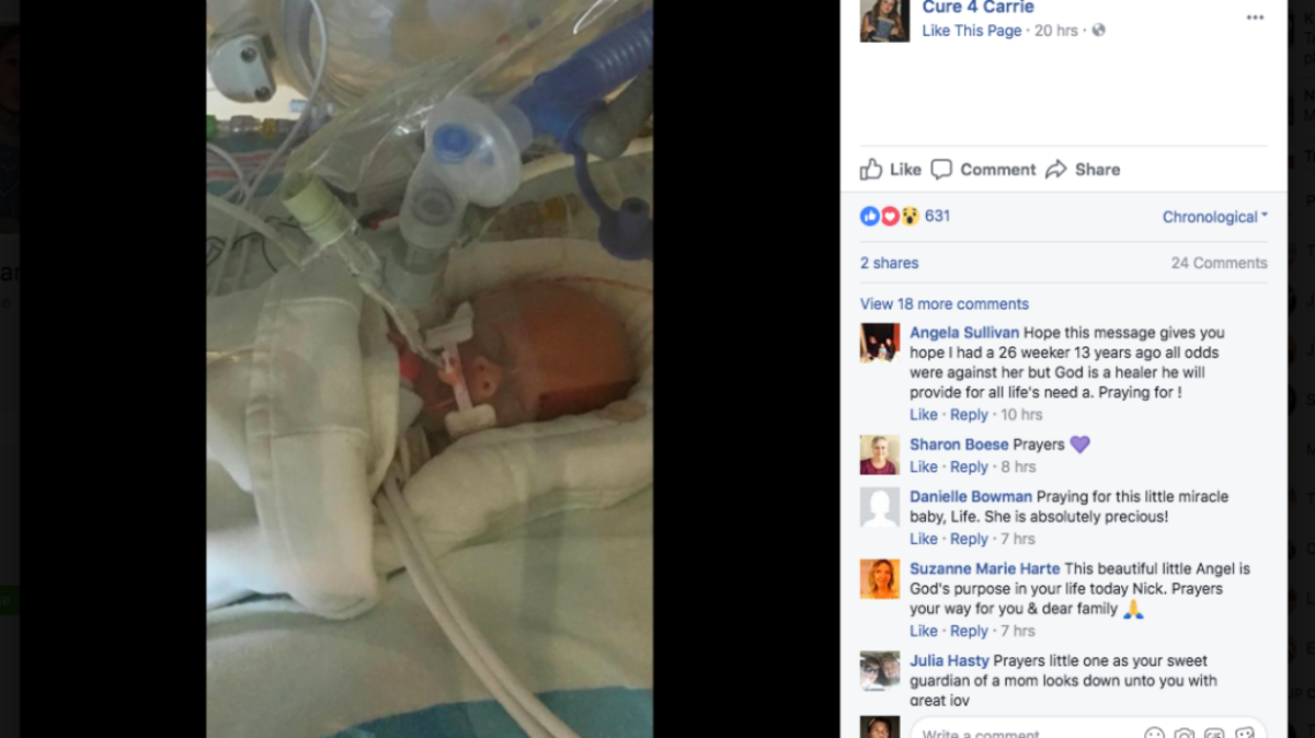 Life Lynn was born prematurely after her mom, suffering from cancer, sacrificed herself so she could live.