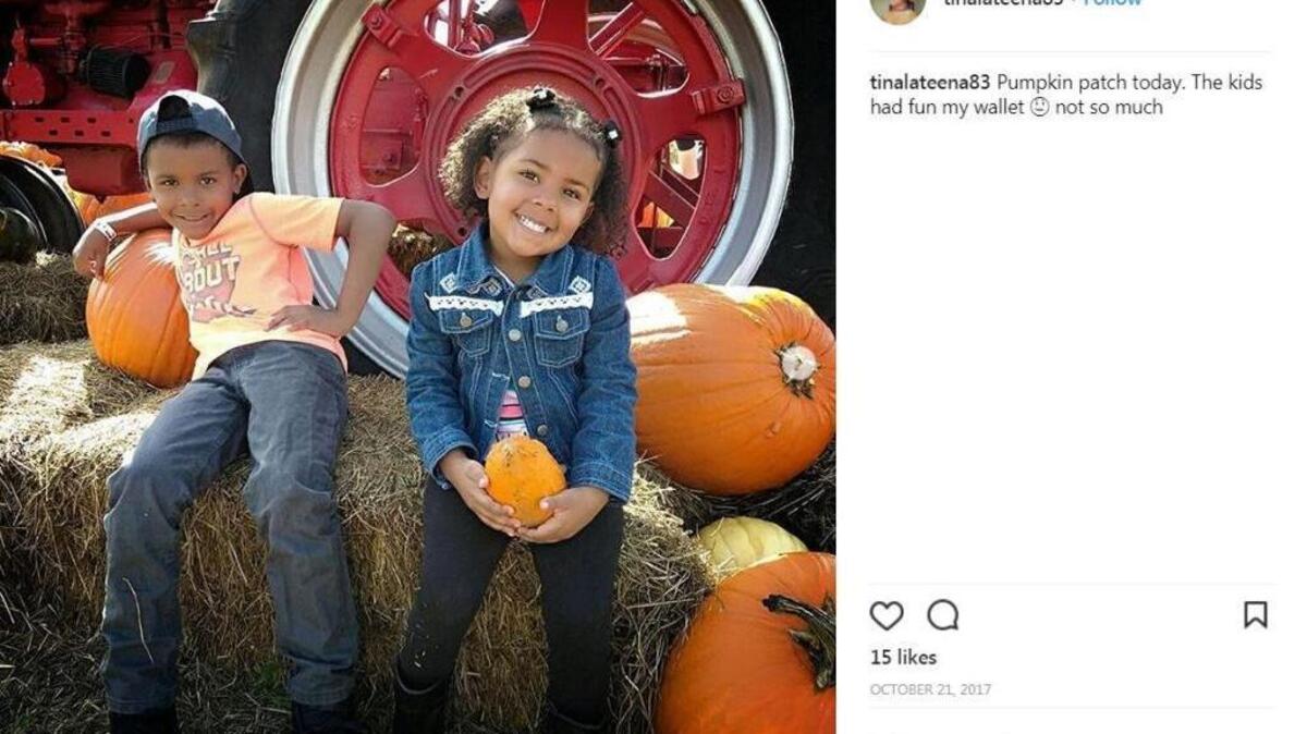 The children pose in a photo from an Instagram page associated with Christina Treadway.
