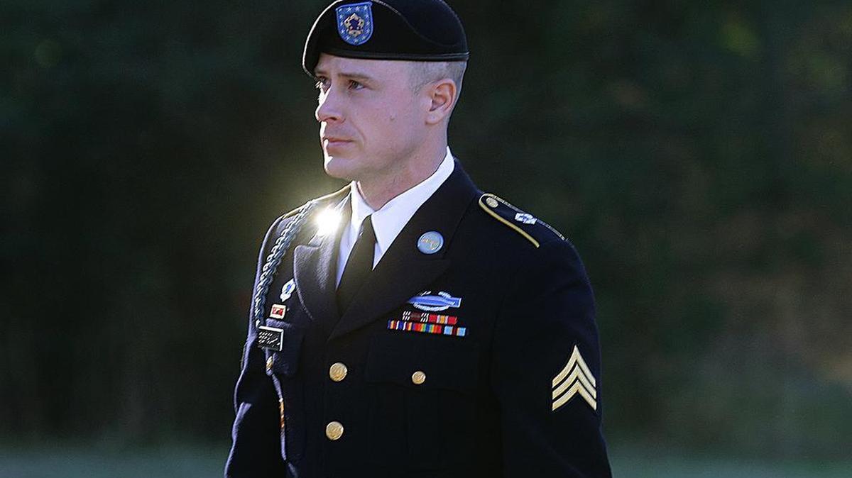 FILE - In this Jan. 12, 2016, file photo, Army Sgt. Bowe Bergdahl arrives for a pretrial hearing at Fort Bragg, N.C. Bergdahl says he left a post in Afghanistan in 2009 to draw attention to what he saw as leadership problems.