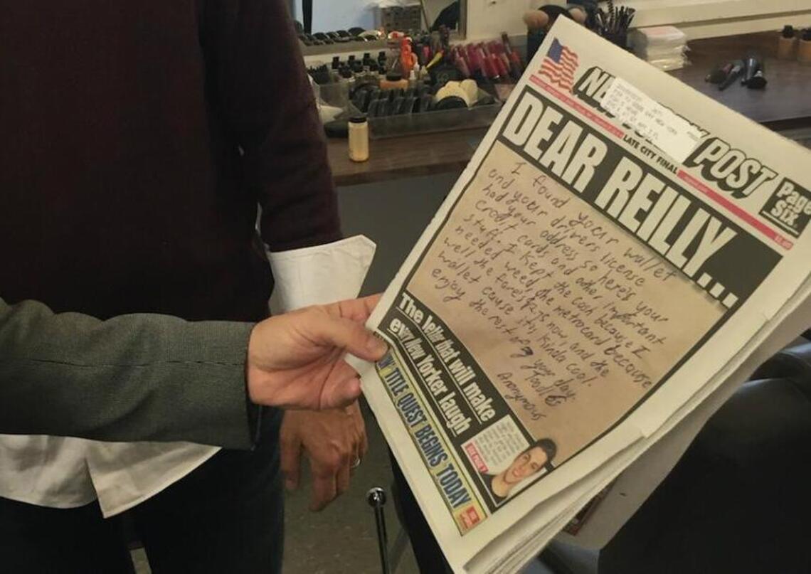 Honest thief pens hilarious letter explaining why he kept the cash