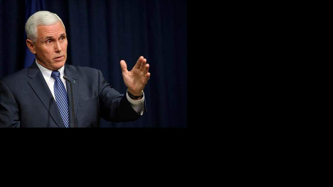 
Indiana Gov. Mike Pence said he does not believe “for a minute” that state lawmakers intended “to create a license to discriminate” with a new religious-freedom law, but he has called for clarification by the end of the week.




