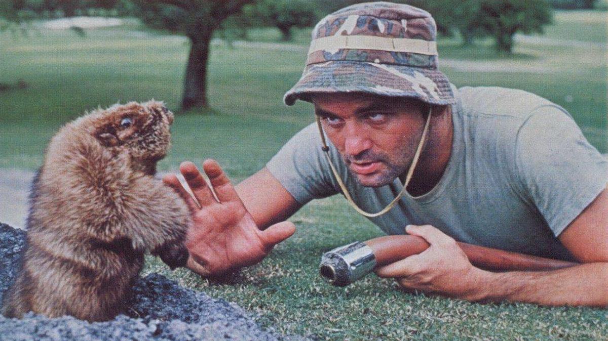 Bushwood Country Club groundskeeper Carl Spackler, played by Bill Murray in the 1980 movie “Caddyshack,” claims to have caddied for the Dalai Lama. “So, I'm on the first tee with him,” Spackler says. “I give him the driver. He hauls off and whacks one - big hitter, the Lama - long, into a ten-thousand foot crevasse, right at the base of this glacier. Do you know what the Lama says? Gunga galunga... gunga, gunga-lagunga.”