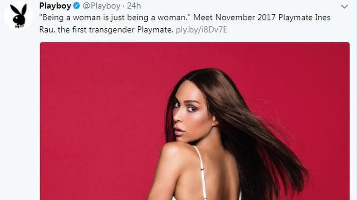 Playboy will feature its first transgender Playmate in its next issue.