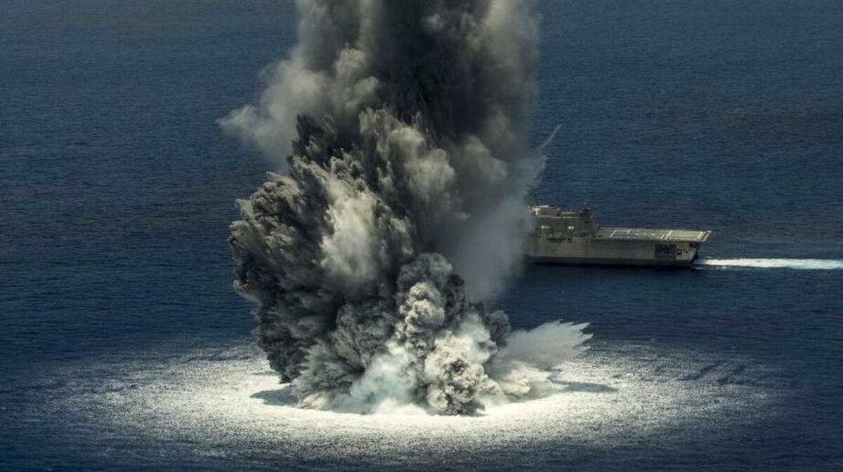 The USS Jackson successfully completed the first of three scheduled full-ship shock trials June 10, 2016.