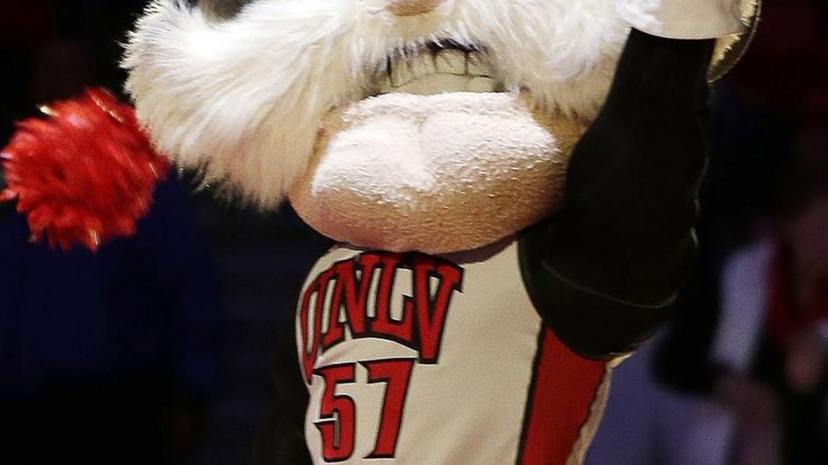 Critics say UNLV mascot Hey Reb looks like a Confederate soldier. The school president says it was not meant to be a reference to the Confederacy.