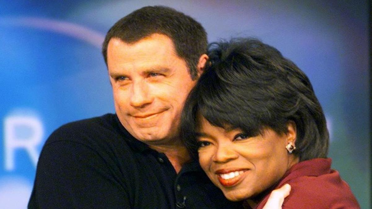 Famous chins: John Travolta and Oprah Winfrey. James Pampush, an evolutionary anthropologist at Duke University, dedicated the majority of this decade studying why humans have chins.