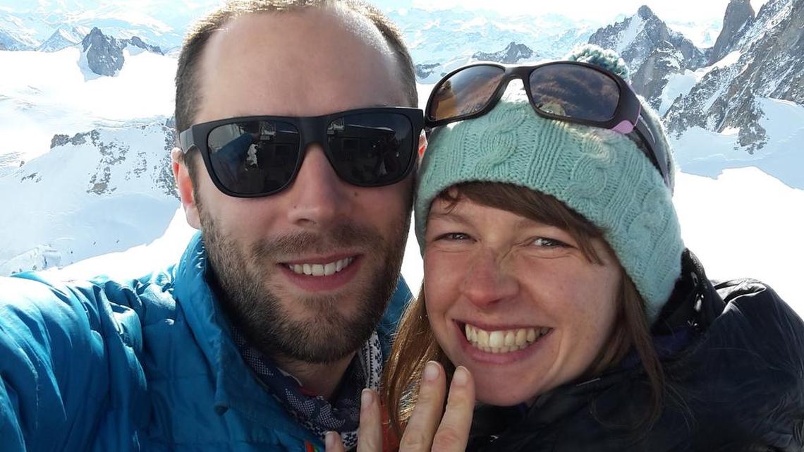 Andrew and Lucy Foster planned a year of adventure, documented online in places such as their blog, where this photo is from. Andrew Foster died and Lucy Foster was critically injured in a rockfall at Yosemite on Sept. 27.