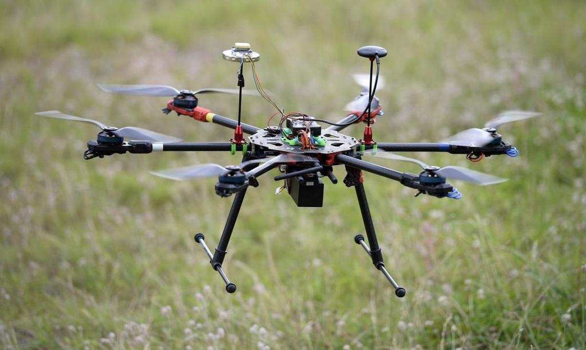 This is a view of Greg Baker’s custom built drone. The FAA estimates that the hobbyist fleet will likely triple in the next few years to more than 3.5 million units by 2021.