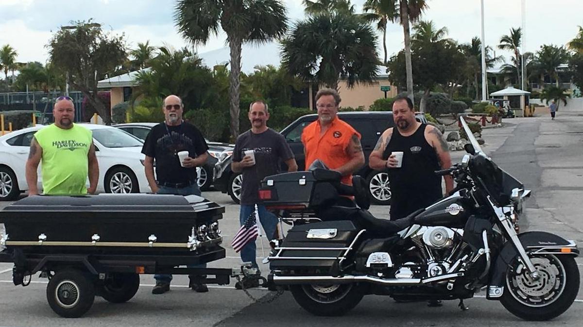 Rob Foxx’s friends took his ashes from Connecticut to Key West, which he had always wanted to visit. Foxx died March 3, 2016, of cancer. He was paralyzed from the waist down at age 18.