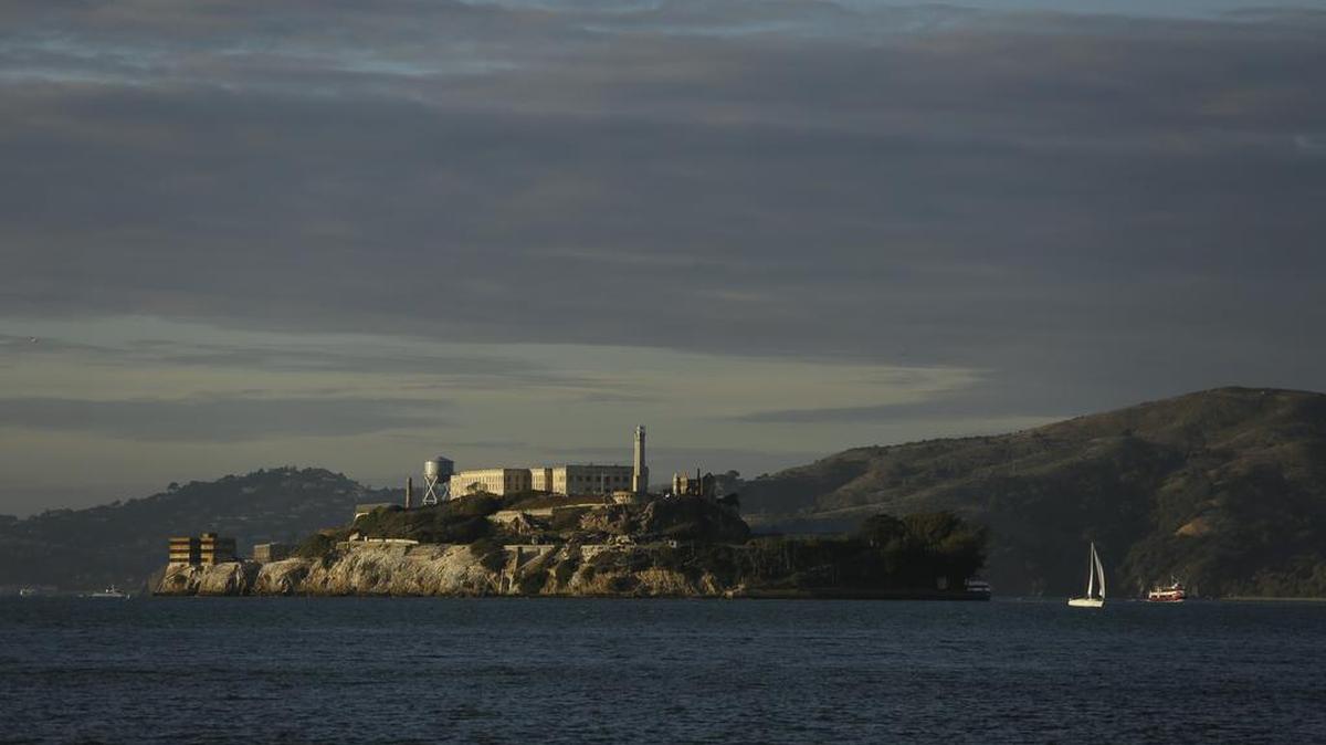A 9 year old boy is the youngest to swim to and from Alcatraz Island in San Franciso Bay.